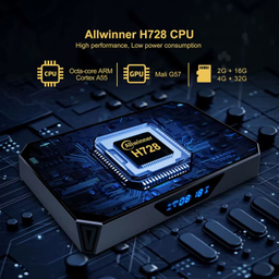 آندروید باکس X96Q Pro Plus مدل H728 حافظه 64 گیگا بایت