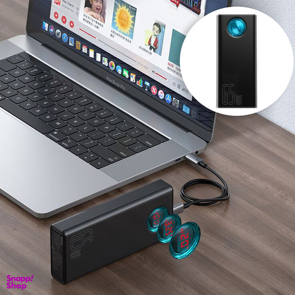 پاوربانک بیسوس مدل Amblight ظرفیت 30000 میلی آمپر ساعت