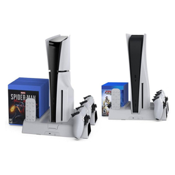 پایه نگهدارنده و خنک کننده کنسول و دسته بازی دابی مدل 3532 مناسب سونی پلی استیشن 5