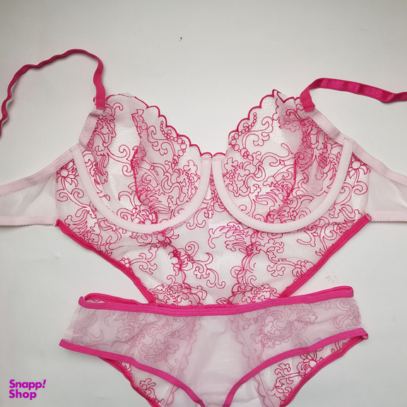 لباس خواب زنانه برتا مدل توری زنانه 2300OZM