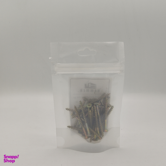 پیچ چوب هامر مدل چهارسو کد 4so-4cm مجموعه 30 عددی