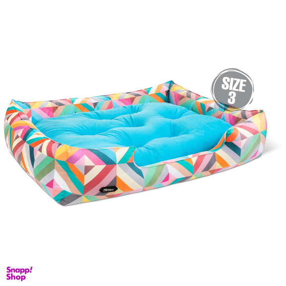 جای خواب سگ و گربه نیناپت مدل وی آی پی یو طرح لوزی