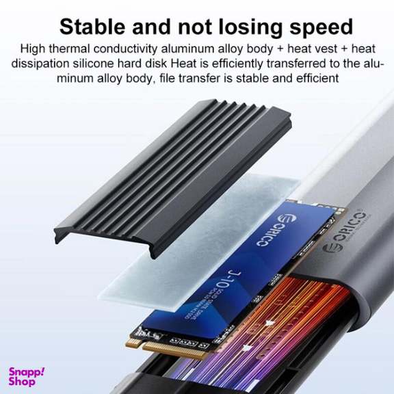 باکس هارد M.2 SSD اوریکو مدل AXM2S-G2