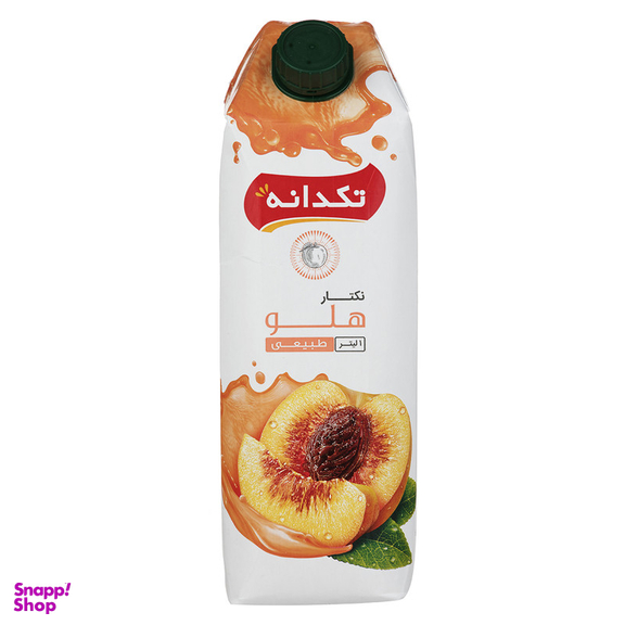 نکتار هلو تکدانه حجم 1 لیتر