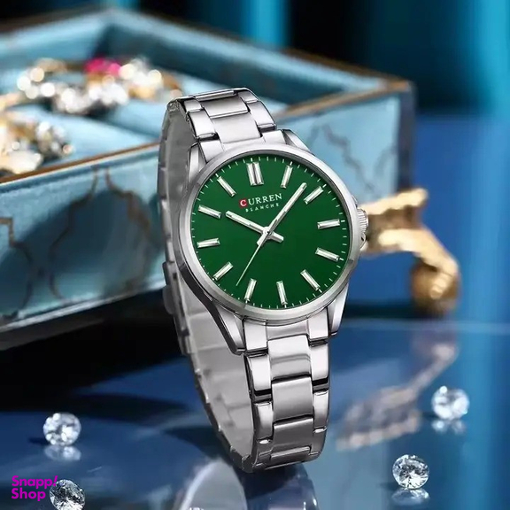ست ساعت مچی عقربه ای زنانه و مردانه کورن مدل 9090SGNS