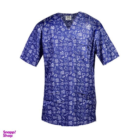 ست کلاه و روپوش پزشکی مردانه تادو مدل SRO25