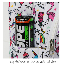 کوله پشتی دخترانه توریث مدل NHH-150003