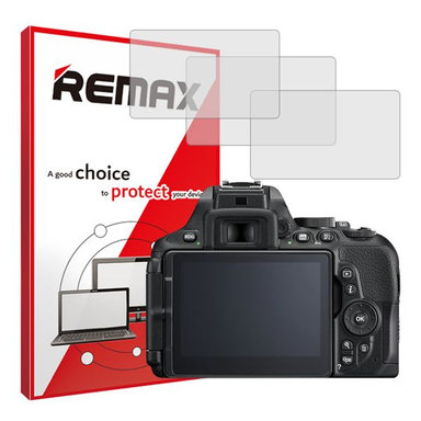 محافظ صفحه نمایش دوربین شفاف ریمکس مدل HyGEL مناسب برای دوربین دیجیتال نیکون D5600 بسته 3 عددی