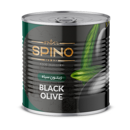 زیتون شور سیاه با هسته اسپینو وزن 1/5 کیلوگرم