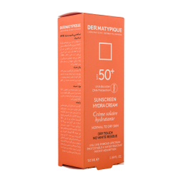کرم ضد آفتاب Spf50 درماتیپیک مدل Hydra بی رنگ مناسب پوست خشک حجم 50 میلی لیتر