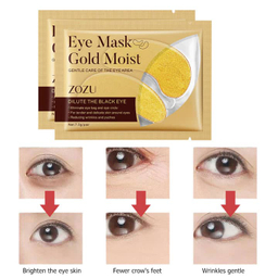 ماسک ورقه ای زیر چشم زوزو مدل gold حجم 7.5 گرم