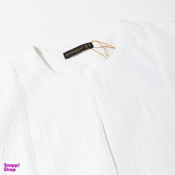 کت زنانه برنس مدل آلاله رنگ شیری