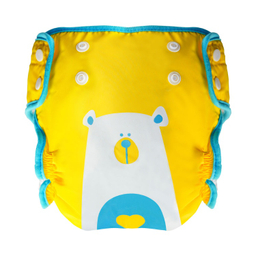 شورت آموزشی کودک وی کر مدل دکمه دار طرح bear boy کد A808