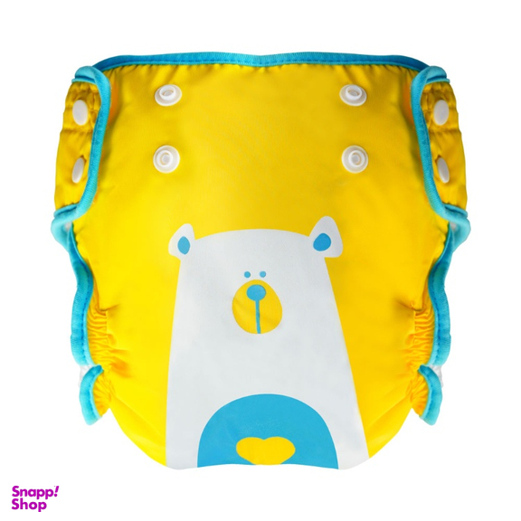 شورت آموزشی کودک وی کر مدل دکمه دار طرح bear boy کد A808