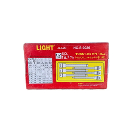 آچار آلن بکسی لایت مدل فوق بلند کد SMT-TORX-LONG-JAPN-LIGHT-1/2-S2026 مجموعه 6 عددی