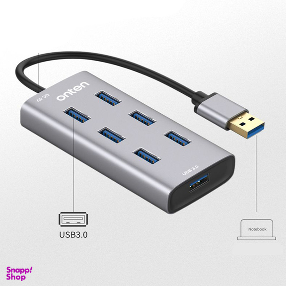 هاب 7 پورت USB 30 اونتن مدل OTN 8108