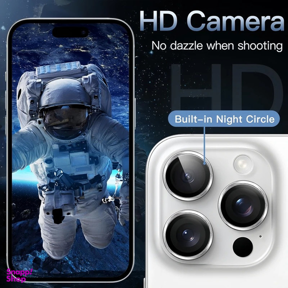 محافظ لنز دوربین گرین لاین مدل Hd Plus Camera Lens مناسب برای گوشی موبایل اپل iPhone 16 Pro Max / 16 Pro
