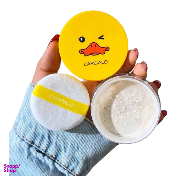 پودر فیکس لاپیلو طرح جوجه کد 01 به همراه پد