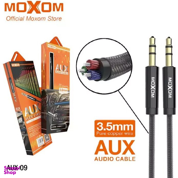 کابل AUX موکسوم مدل AUX09 طول 1 متر