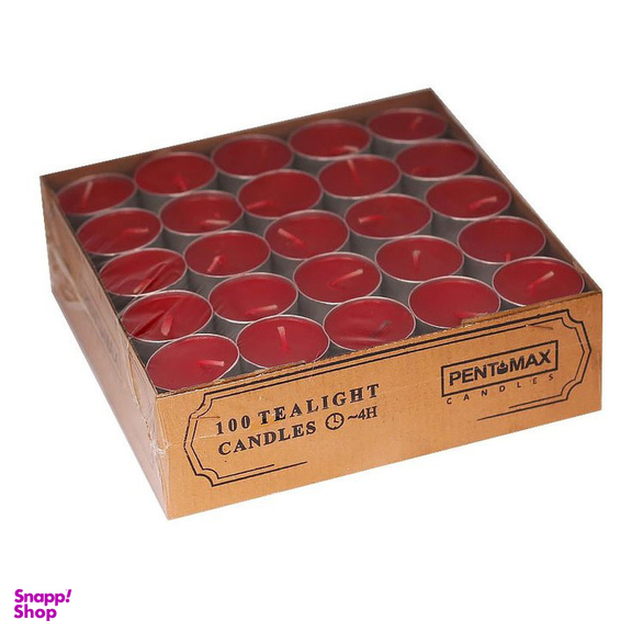 شمع وارمر پنت مکس مدل TeaLight بسته 100 عددی