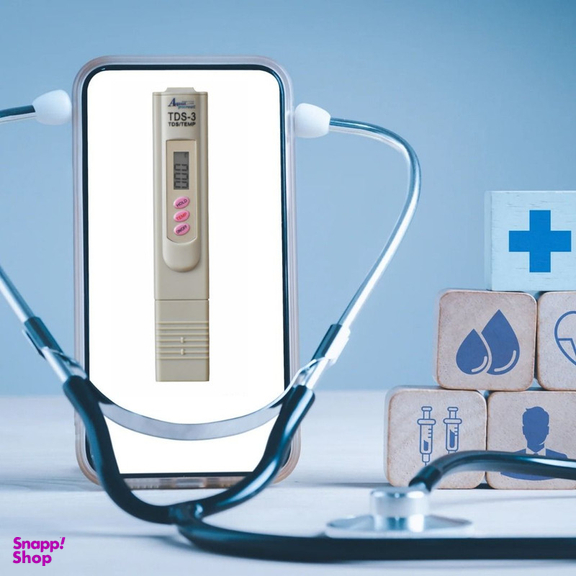 سختی سنج آب آکوا پیورست مدل 3 دکمه TSD مجموعه 2 عددی