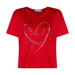 ست تیشرت و شلوار زنانه لوینت مدل laya کد 6353 رنگ قرمز