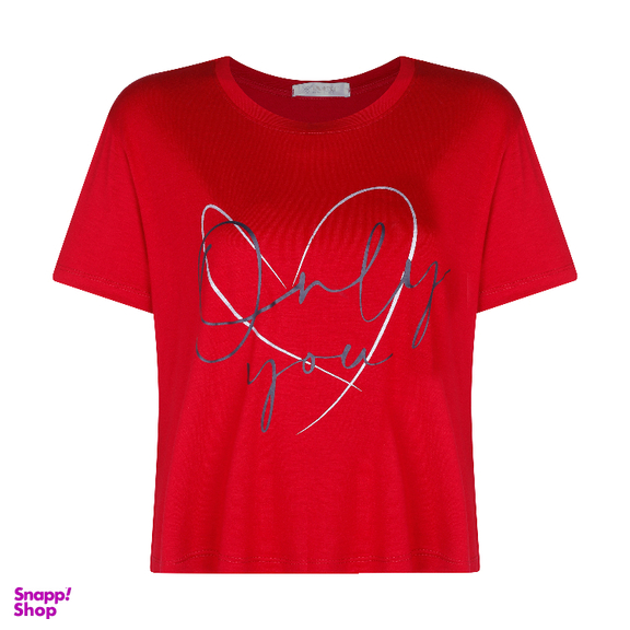 ست تیشرت و شلوار زنانه لوینت مدل laya کد 6353 رنگ قرمز