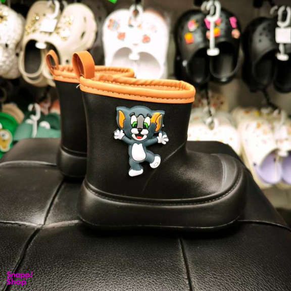 بوت پسرانه مدل تام جری ویانزا رنگ مشکی