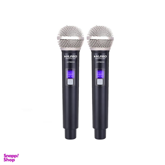 میکروفن بی سیم ام پرو مدل دو دستی M.PRO 662HH
