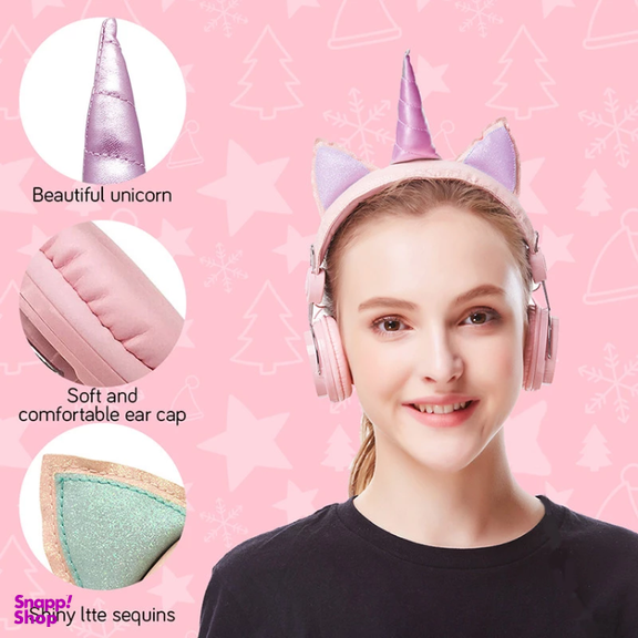 هدفون بی سیم بلوتوثی مدل UNICORN-AH80