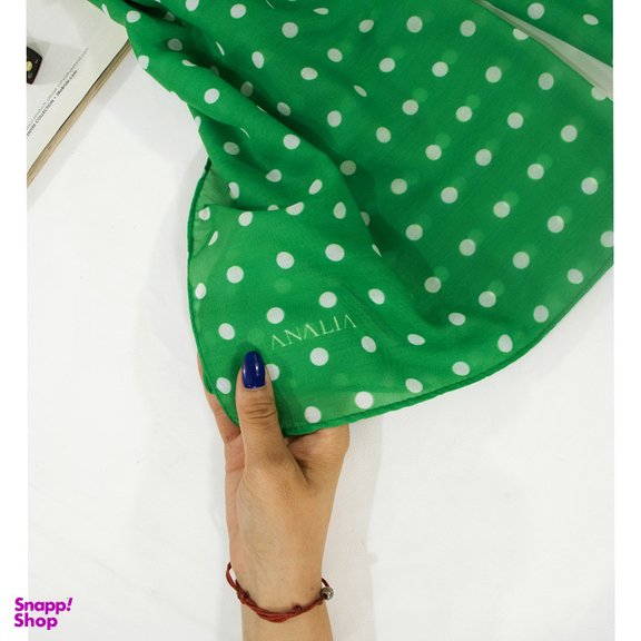 شال زنانه آنالیا مدل نخی تابستانه خنک جدید خالخالی کد a-2445