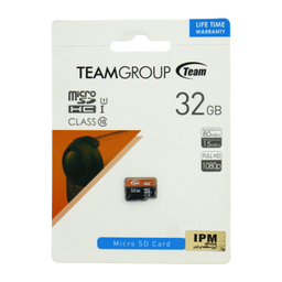 کارت حافظه MicroSDHC U1 Class10 تیم گروپ ظرفیت 32 گیگابایت