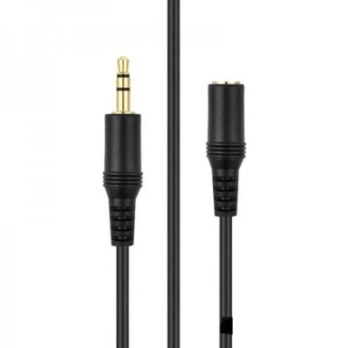 کابل افزایش طول Jack 3.5mm ایکس وکس مدل AUX CABLE طول 1.5 متر