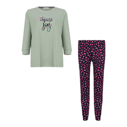 ست بلوز و شلوار راحتی زنانه کد 1037 رنگ سبز