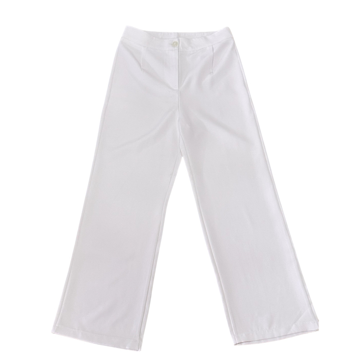 شلوار زنانه کد sp01 رنگ سفید