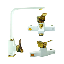 ست شیرآلات ایران گروه مدل فلت کد 202030 مجموعه 3 عددی