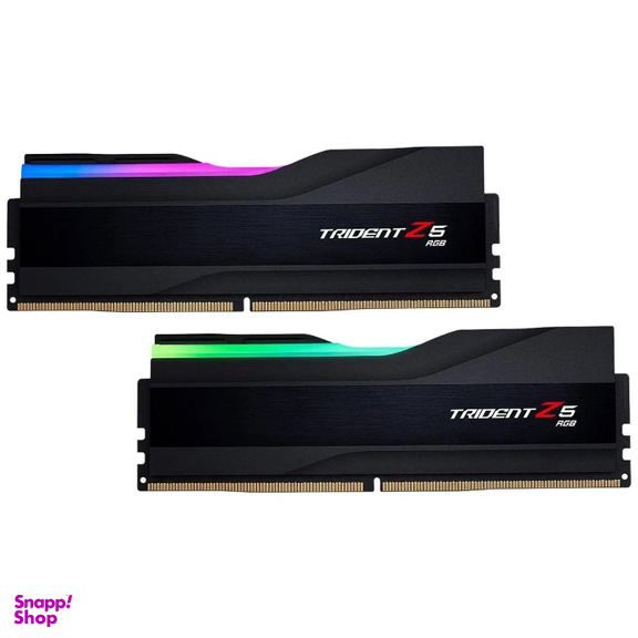 رم دسکتاپ جی اسکیل مدل Trident Z5 RGB DDR5 Dual Channel 6400MHz CL32 ظرفیت 32 گیگابایت بسته 2 عددی