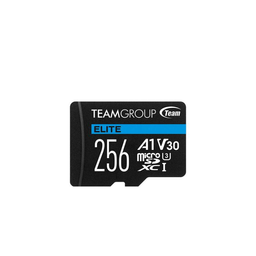 کارت حافظه MicroSDXC تیم گروپ مدل Elite UHS-I U1 ظرفیت 256 گیگابایت به همراه آداپتور