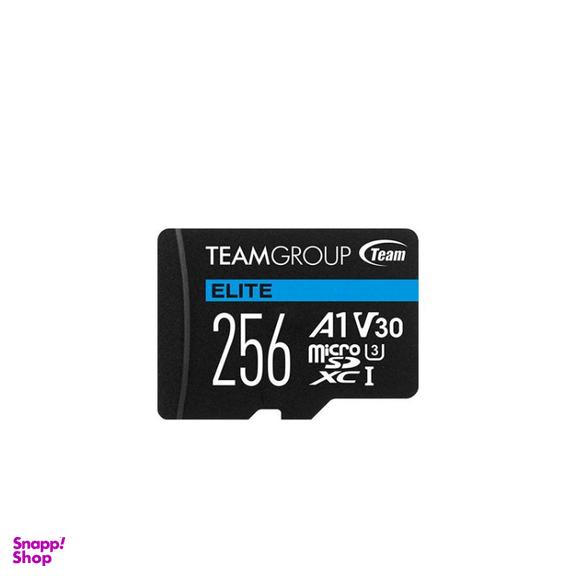 کارت حافظه MicroSDXC تیم گروپ مدل Elite UHS-I U1 ظرفیت 256 گیگابایت به همراه آداپتور