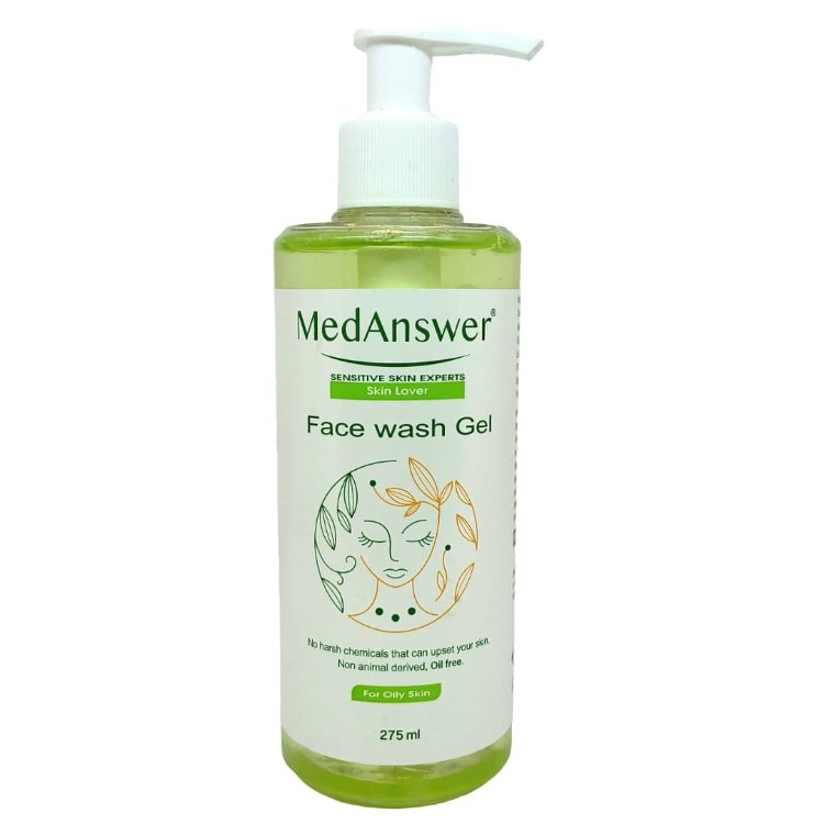 ژل شستشو صورت مدانسر مدل Sebomed مناسب پوست چرب و جوش دار حجم 275 میلی لیتر