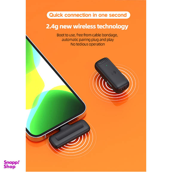 میکروفون یقه ای مدل J11 TYPE-C