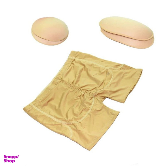 شورت پروتز زنانه کد 1159 رنگ کرم