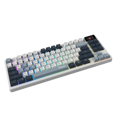 کیبورد بی سیم مکانیکال مخصوص بازی ام اس آی مدل FORGE GK600 TKL SKY