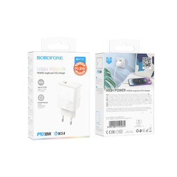 شارژر دیواری 30 وات بروفون مدل BA77A USB PD