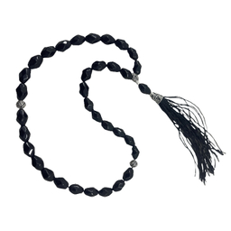 تسبیح نقره گالری ظهیرالدینی مدل ROS-78