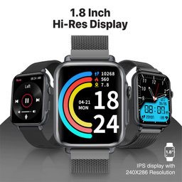 ساعت هوشمند پرومیت مدل Prowatch-B18.Graphite