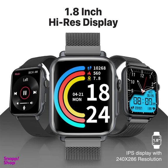 ساعت هوشمند پرومیت مدل Prowatch-B18.Graphite