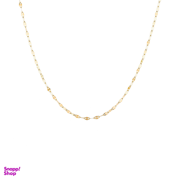 زنجیر طلا 18 عیار زنانه میلی گالری طرح پفکی